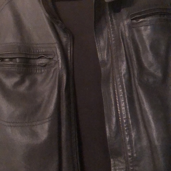 Men Calfskin leather jacket - Picture 4 of 4